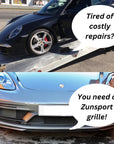 Porsche 718 Boxster / Cayman GTS 4.0 - Full Grille Set by ZUNSPORT (2020+)