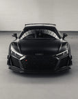 AUDI R8 4S FACELIFT PRE-PREG CARBON FIBRE FRONT BUMPER CANARDS BY TRE (2021-2024)