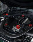 BMW M2 COMPETITION F87, M3 F80 & M4 F82 ENGINE & FUEL CAP SET BY GOLDENWRENCH