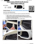 Mini Cooper F56 / F57 JCW (LCI 1) - Outer Grille Set by ZUNSPORT