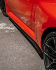 BMW G87 M2 TR87 Carbon Fibre Flat Side Skirts by TRE (2023+)