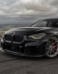 BMW G87 M2 TR87 Carbon Fibre Front Splitter with Winglets by TRE (2023+)