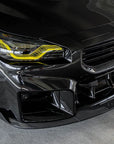 BMW G87 M2 TR87 Carbon Fibre Front Splitter with Winglets by TRE (2023+)