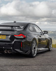 BMW G87 M2 TR87 Carbon Fibre Rear Bumper Winglets by TRE (2023+)