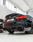 BMW M3 F80 & M4 F82 Pre-Preg Carbon Fibre GT Rear Diffuser Set by TRE (2014-2020)