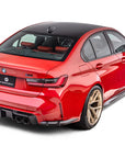 BMW M3 G80 G81 CARBON FIBRE REAR BUMPER EXTENSION CANARDS BY STERCKENN (2021+)