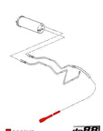 do88 Turbo Carbon Canister Hoses - Porsche 964