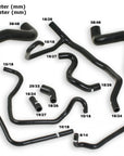 do88 Coolant Hoses - Porsche 968