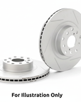 Pair of brake rotors