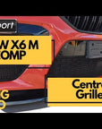 BMW X6 M F96 Front Centre Grille by ZUNSPORT