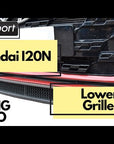 Hyundai i20N - Front Lower Grille by ZUNSPORT