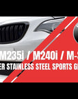 BMW M235i / M240i F22 Front Lower Grille by ZUNSPORT