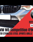 BMW M5 F90 Front Outer Grille Set by ZUNSPORT