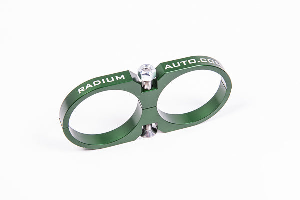 Radium 2pc Clamp, 60mm, Dual  - Radium Engineering | Coore Australia