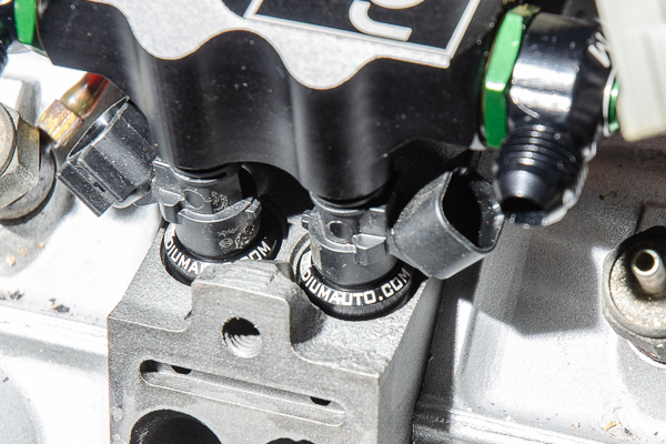 Radium Top Feed Conversion Primary Fuel Rail - Mazda RX-7 FD/Cosmo (13B)  - Radium Engineering | Coore Australia