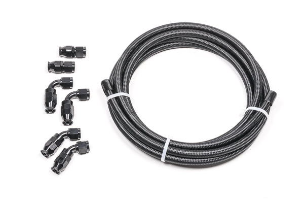 Radium 6AN Universal DIY PTFE Hose Kit Black  - Radium Engineering | Coore Australia