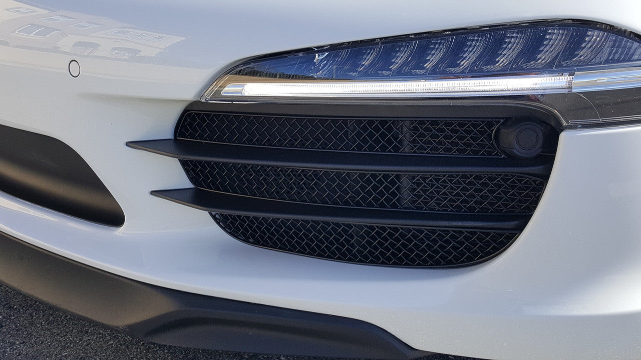 Porsche Carrera S (with Parking Sensors) - Complete Front Grille Set by ZUNSPORT (2011-2015)
