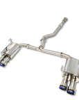 Korsh Subaru WRX 2011-14/STI 2011-2021 (Auto) Turbo Back Exhaust - Stainless Steel with Titanium Tips