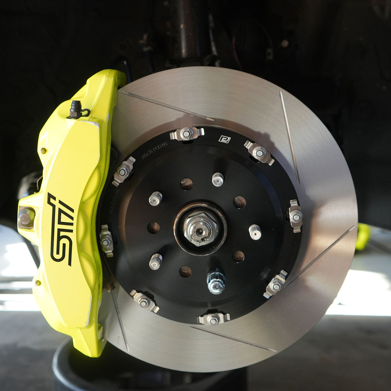 Paragon 2-piece Front Rotors (Pair) - 340mm x 30mm - Subaru WRX STi 6-Pot Calipers (VA)