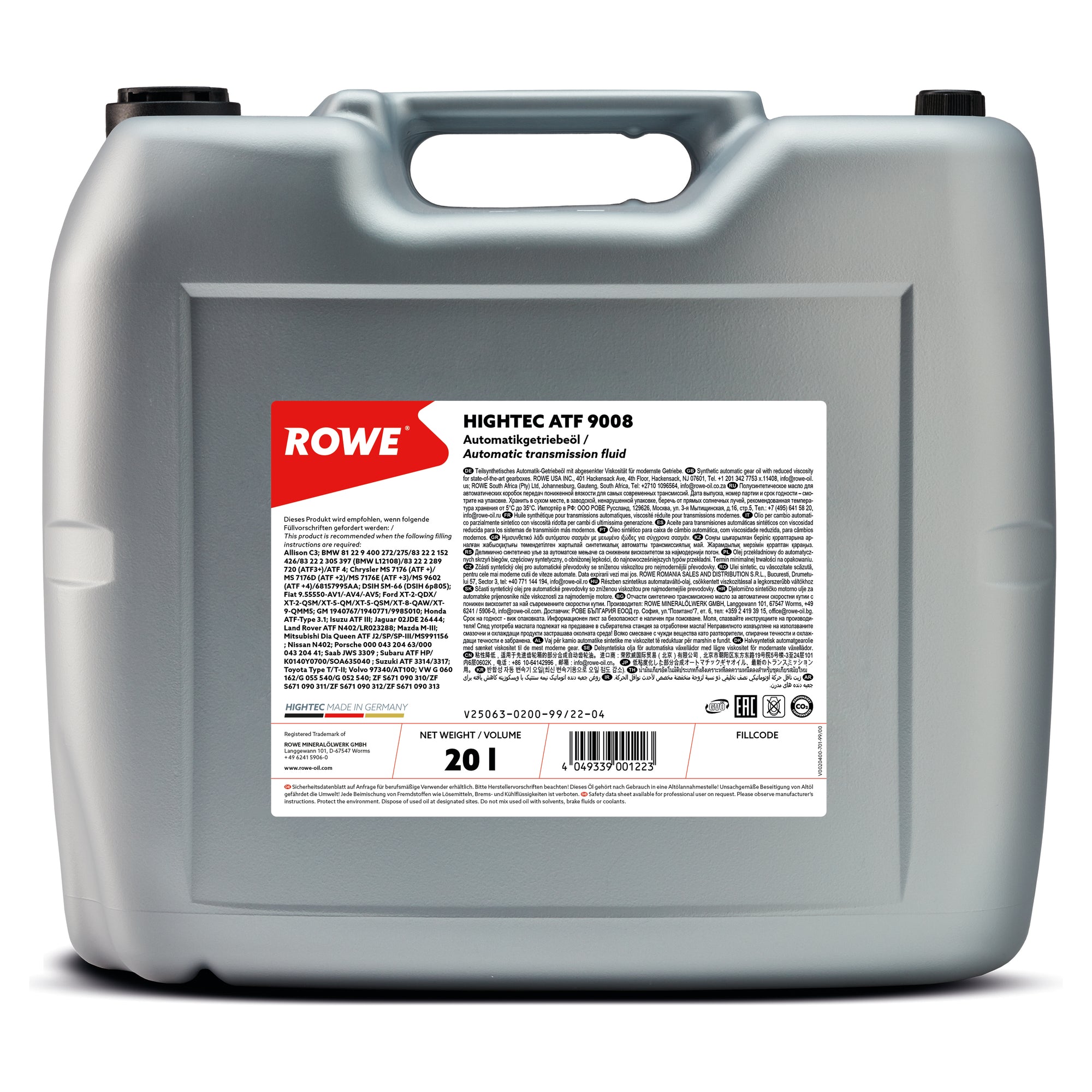 ROWE Hightec ATF 9008 Transmission Oil - 25063