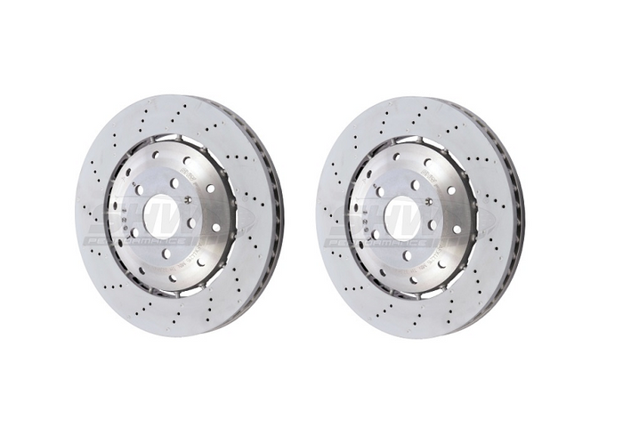 SHW Front Brake Discs (365mm x 34mm) - Audi RS4 / RS5 B8 (Non-Wave)