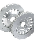 SHW Front Brake Discs (370mm x 34mm) - Audi RS3 8V (Wave)