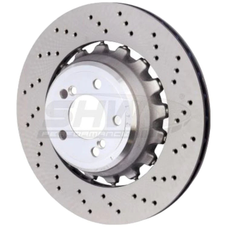 SHW Rear Brake Discs (385mm x 24mm) - BMW X5 M F85 / X6 M F86