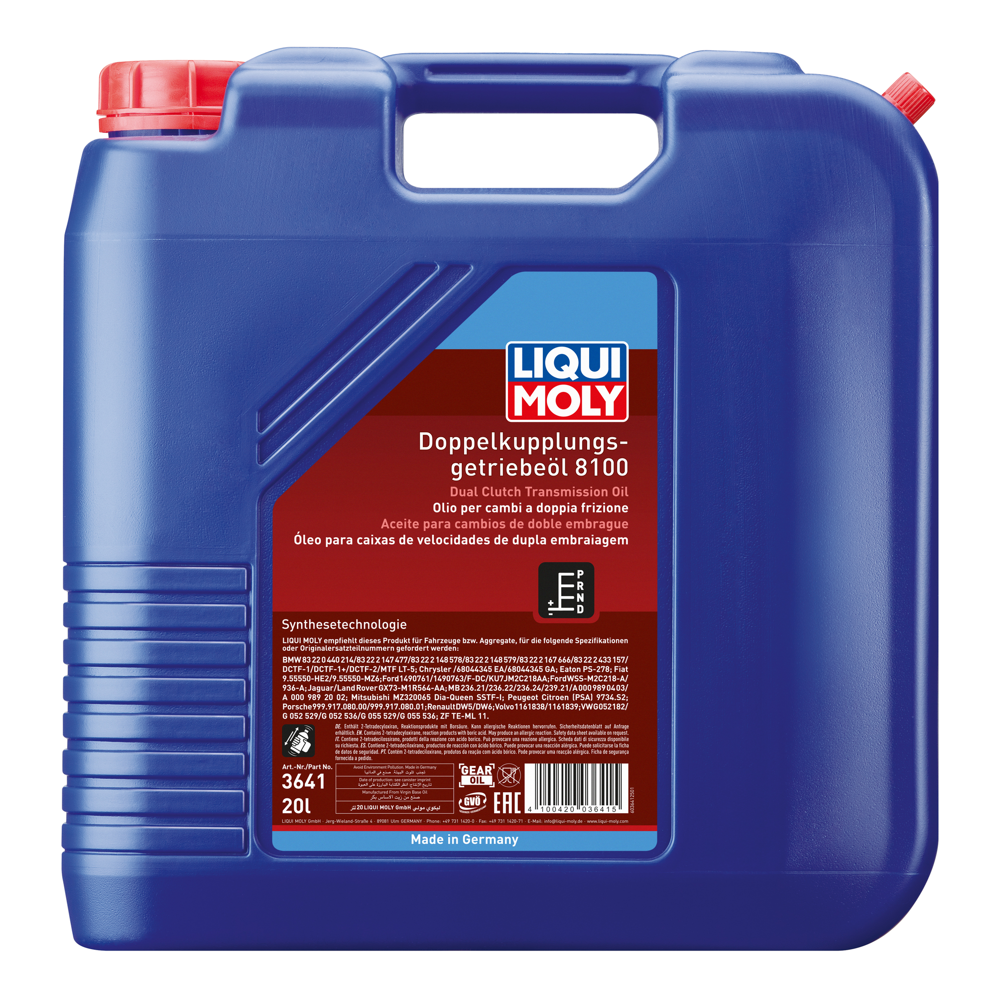 Liqui Moly - Dual Clutch Trans­mis­sion Oil 8100