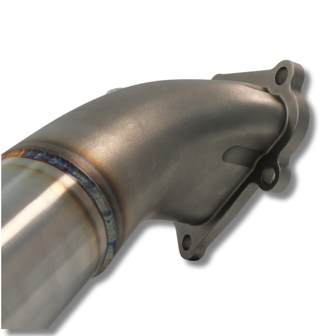 Korsh Subaru WRX STI 2008-2014 Hatch (Auto) Turbo Back Exhaust - Stainless Steel with Titanium Tips