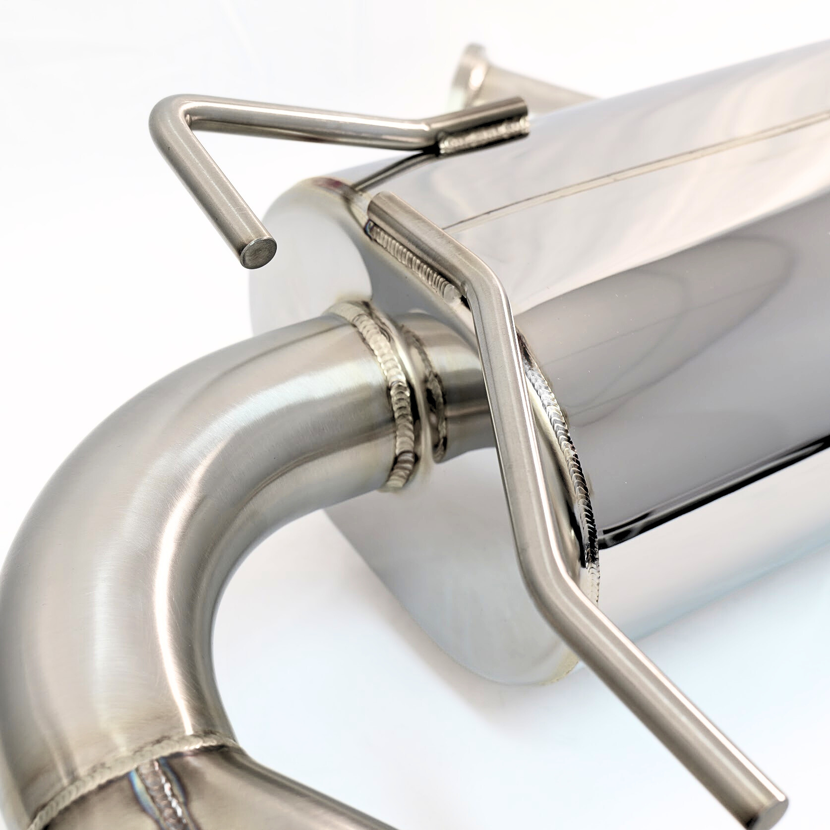 Korsh Subaru WRX STI 2008-2014 Hatch (Auto) Turbo Back Exhaust - Stainless Steel with Titanium Tips