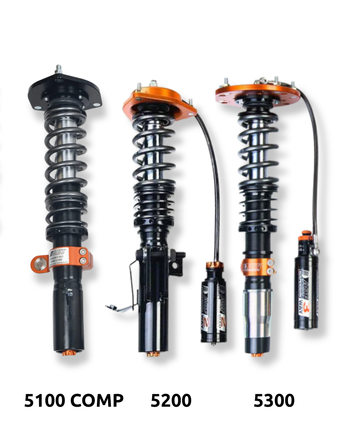 AST Suspension Coilovers - Honda Civic Type R (FL5)