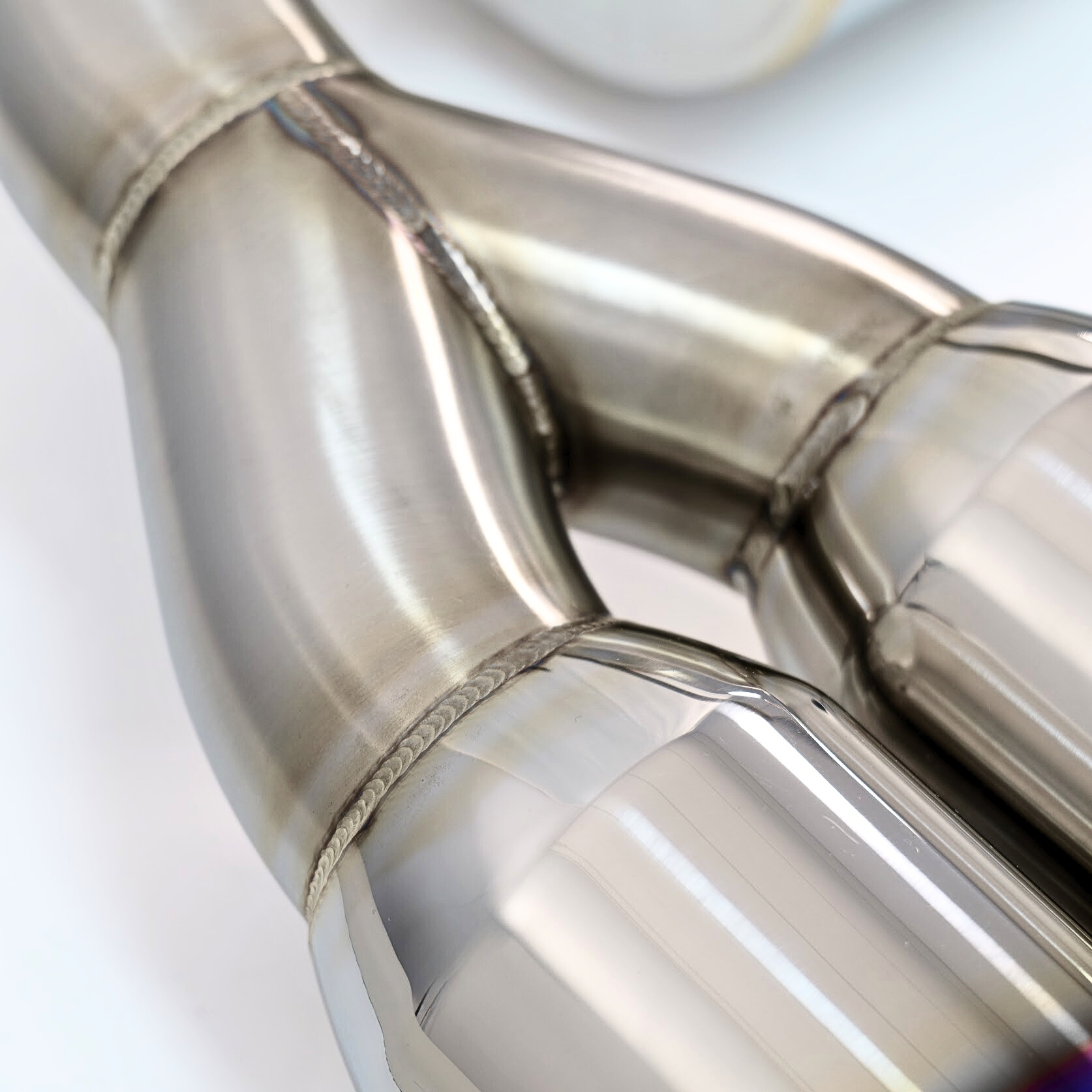 Korsh Subaru WRX STI 2008-2014 Hatch (Auto) Turbo Back Exhaust - Stainless Steel with Titanium Tips