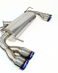 Korsh Subaru WRX STI 2008-2014 Hatch (Auto) Turbo Back Exhaust - Stainless Steel with Titanium Tips