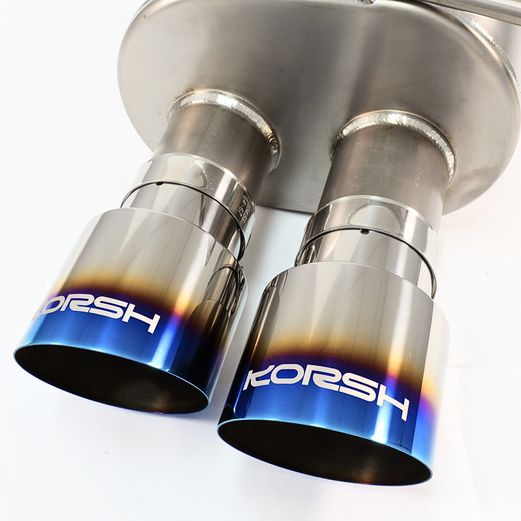 Korsh Subaru WRX 2011-14/STI 2011-2021 (Auto) Turbo Back Exhaust - Titanium Catback with Stainless Downpipe
