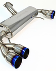 Korsh Subaru WRX STI 2008-2014 Hatch (Auto) Turbo Back Exhaust - Stainless Steel with Titanium Tips