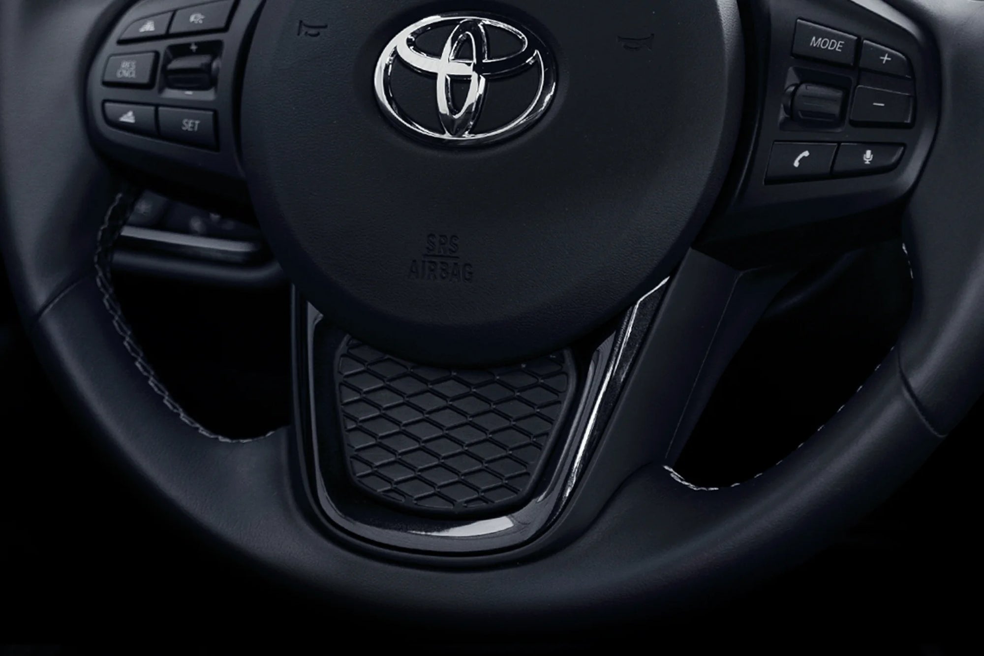 Toyota GR Supra (A90) BLACKLINE Performance Sport Steering Wheel Insert BY GOLDENWRENCH