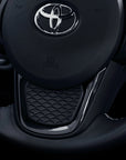 Toyota GR Supra (A90) BLACKLINE Performance Sport Steering Wheel Insert BY GOLDENWRENCH