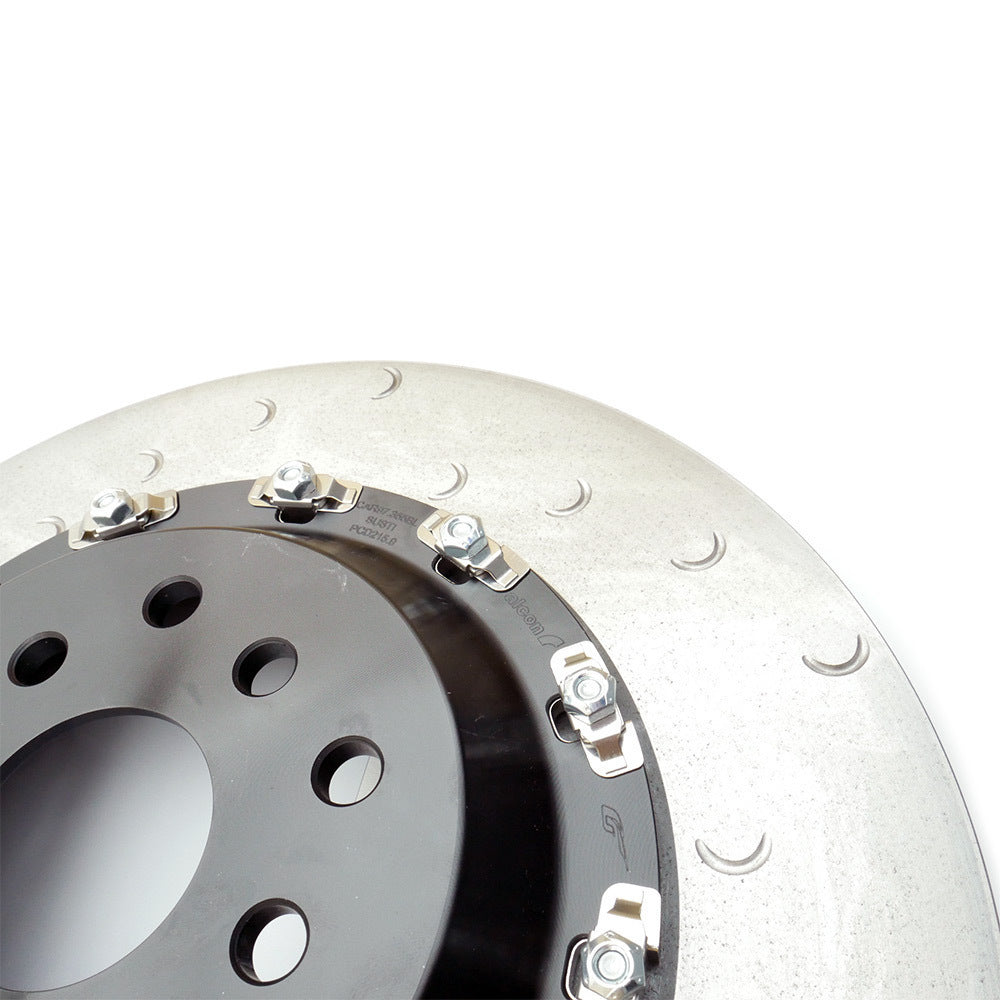 Alcon Rear Bolt-On Big Brake Kit (Silver) - CAR98 355x28mm - Mitsubishi Evo X