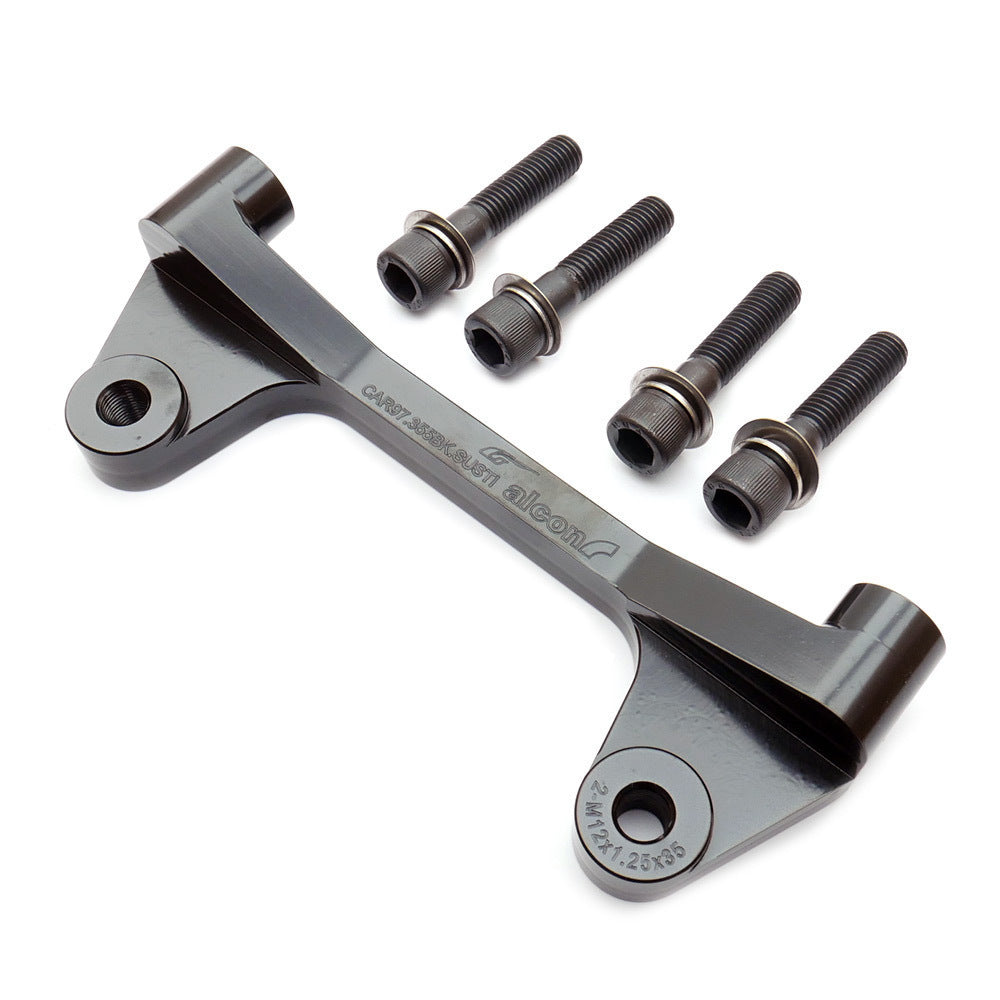 Alcon Rear Bolt-On Big Brake Kit (Silver) - CAR98 355x28mm - Mitsubishi Evo X