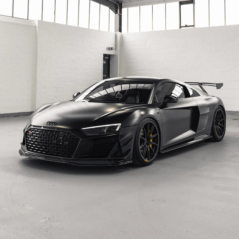 AUDI R8 4S FACELIFT PRE-PREG CARBON FIBRE FRONT SPLITTER BY TRE