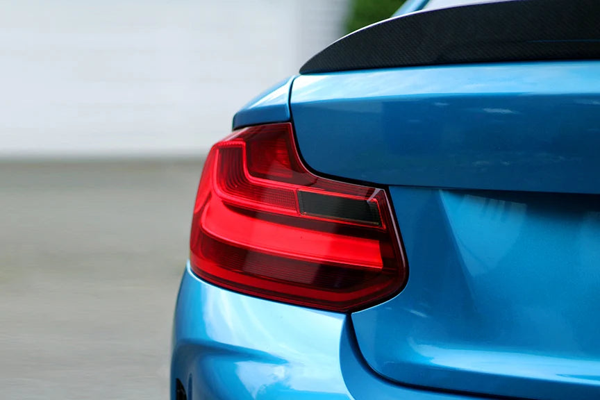 BMW 2 Series 2014-2017 (F22/F87 Pre-LCI) Taillight Overlay Kit by GOLDENWRENCH