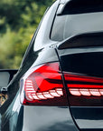 BMW 3 Series M3 2016-2018 (F30/F80 LCI) Taillight Overlay Kit by GOLDENWRENCH