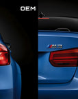 BMW 3 Series M3 2016-2018 (F30/F80 LCI) Taillight Overlay Kit by GOLDENWRENCH