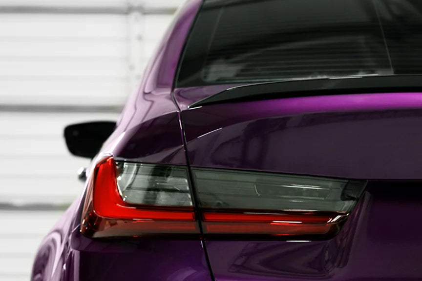 BMW 3 Series M3 Competition 2021+ (G20/G80 Pre LCI) Taillight Overlay Kit by GOLDENWRENCH