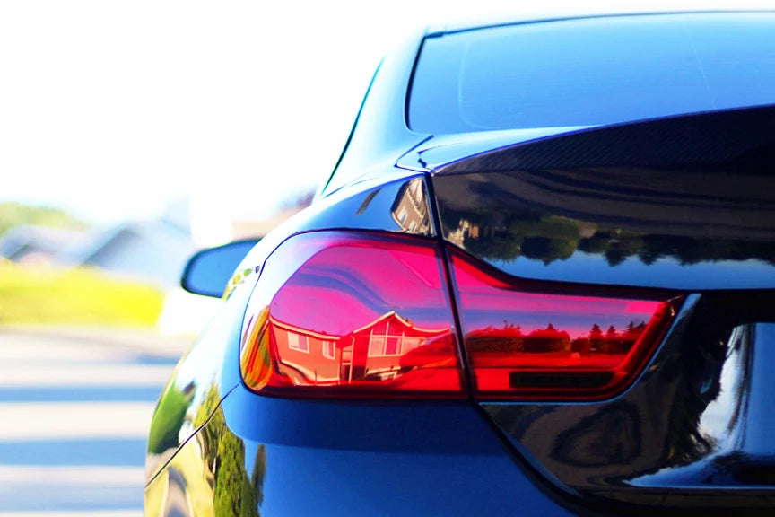 BMW 4 Series M4 2017-2020 (F32/F82 LCI) Taillight Overlay Kit by GOLDENWRENCH