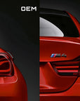 BMW 4 Series M4 2017-2020 (F32/F82 LCI) Taillight Overlay Kit by GOLDENWRENCH