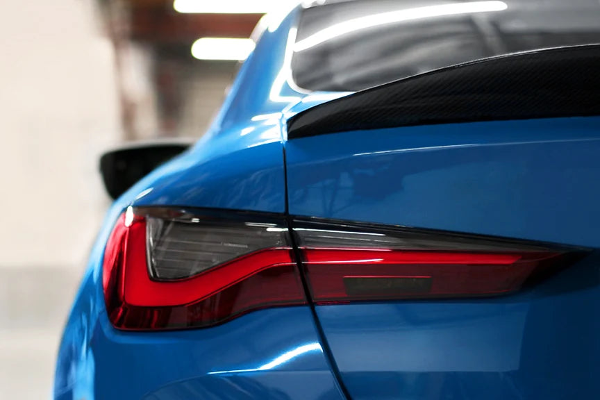 BMW 4 Series M4 Competition 2021+ (G22/G82 Pre LCI) Taillight Overlay Kit by GOLDENWRENCH