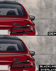 BMW 5 Series 2021+ (G30/F90 LCI) Taillight Overlay Kit by GOLDENWRENCH