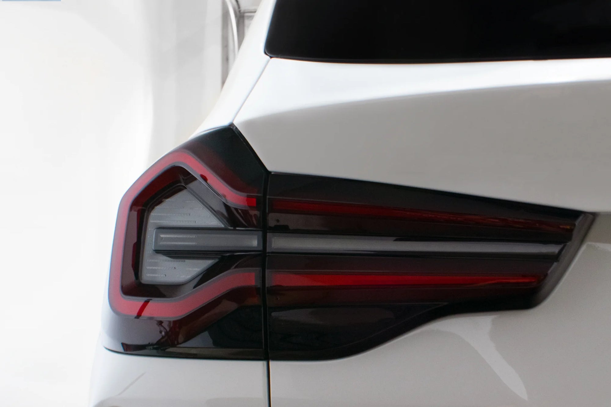 BMW X3 Series X3M Competition 2022+ (G01/F97 LCI) Taillight Overlay Kit by GOLDENWRENCH