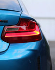 BMW 2 Series 2014-2017 (F22/F87 Pre-LCI) Taillight Overlay Kit by GOLDENWRENCH